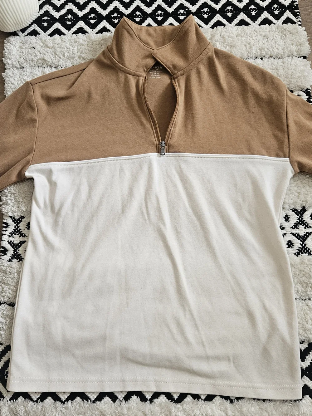 Old Navy Active Fleece Half-Zip in Camel
